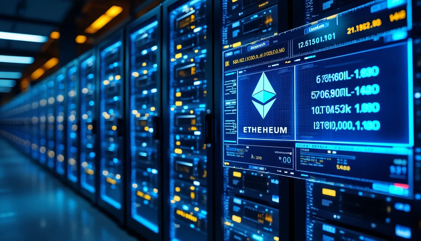 page d’accueil d’une plateforme de cloud mining affichant des rendements journaliers et un compteur de gains