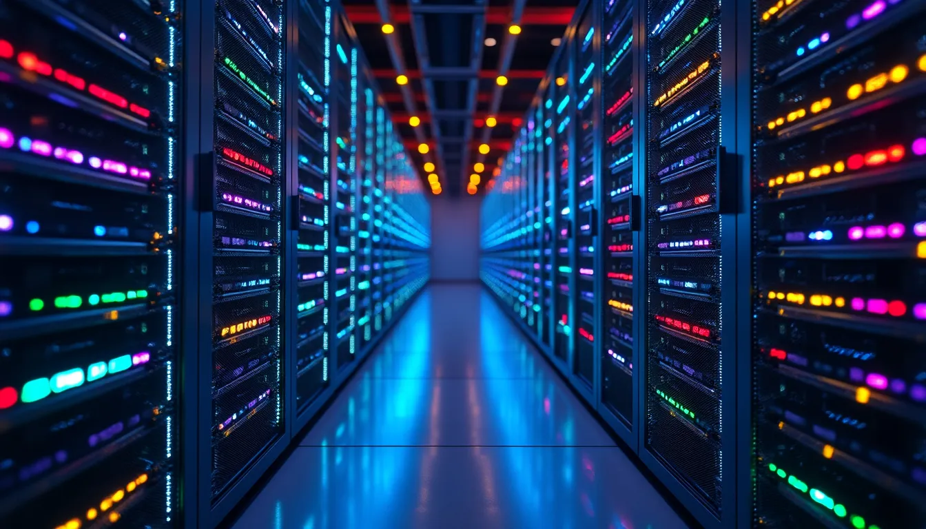 Écran de supervision d’une installation de minage affichant une courbe de hashrate et un compteur de parts