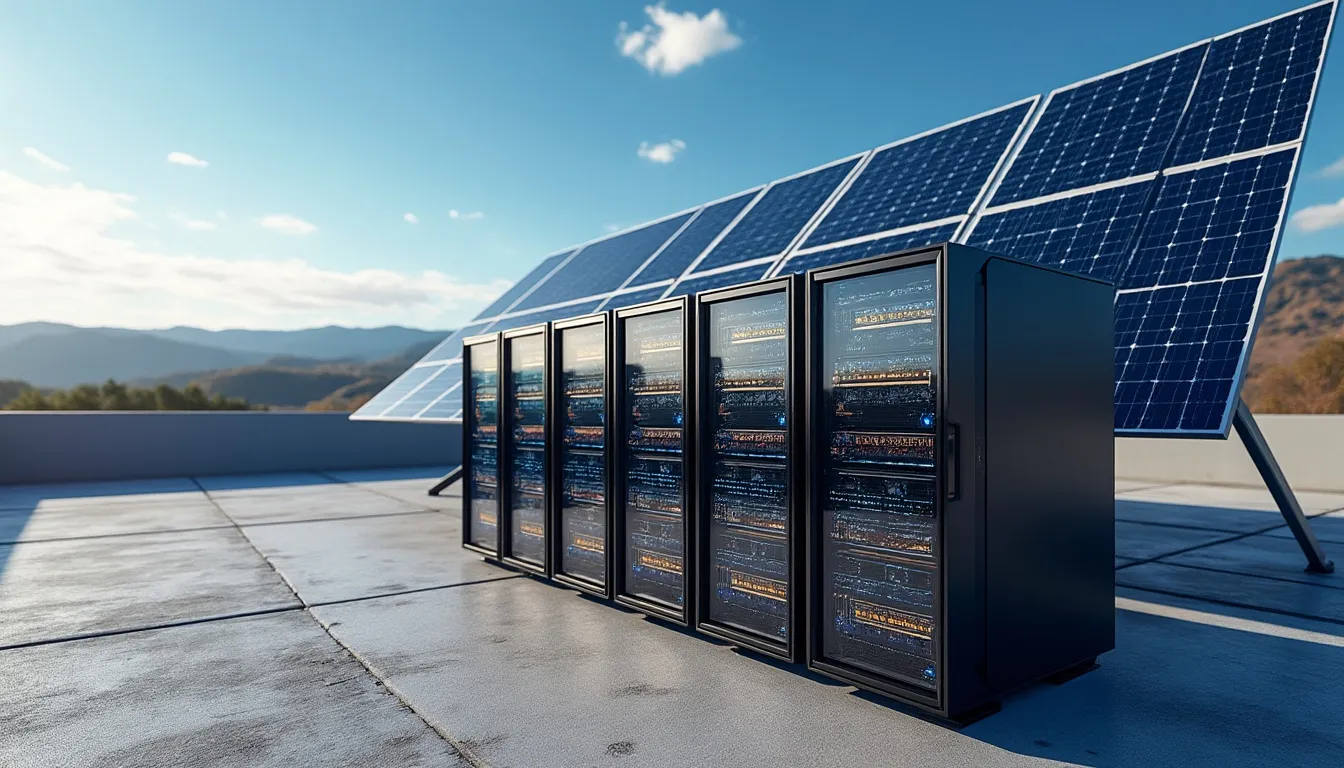 Minage crypto et panneau solaire : le calcul complet, en euros