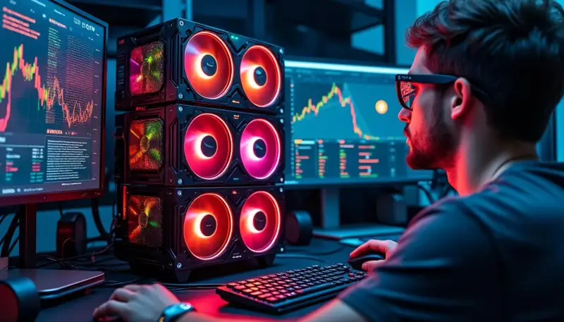 Qu’est-ce que le minage de bitcoin : 453 BTC par jour, et ce qu’une machine en touche