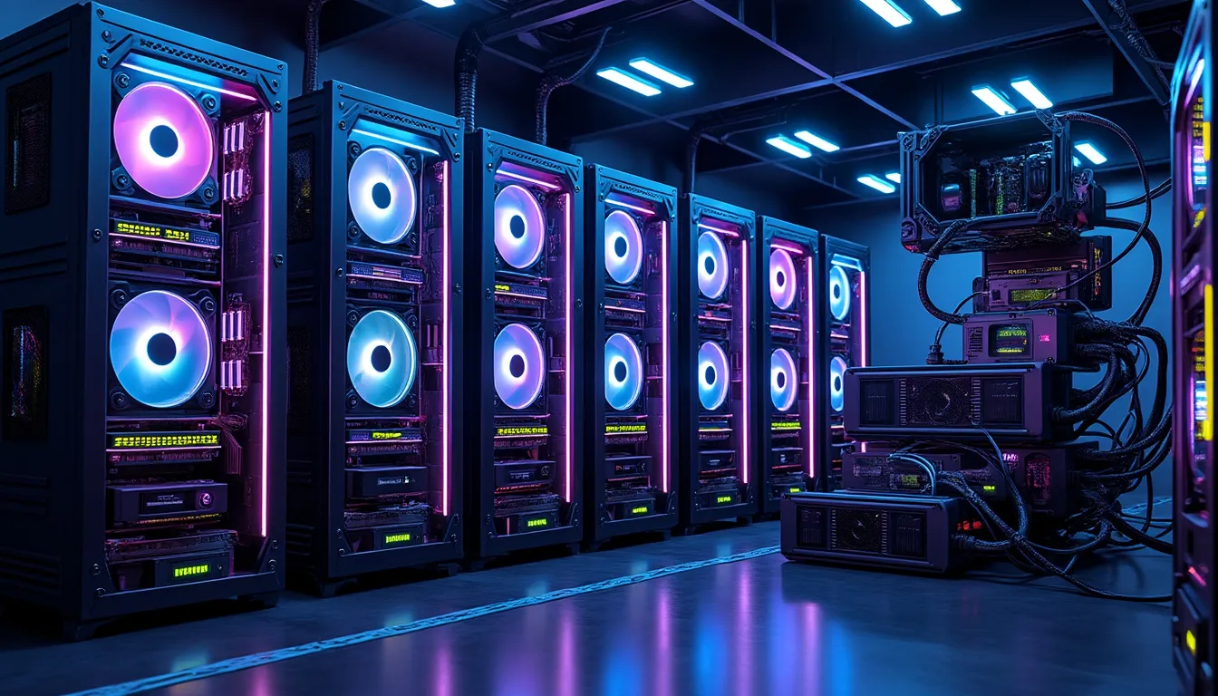 Minage informatique : quel calcul tourne, et ce qu'il rapporte