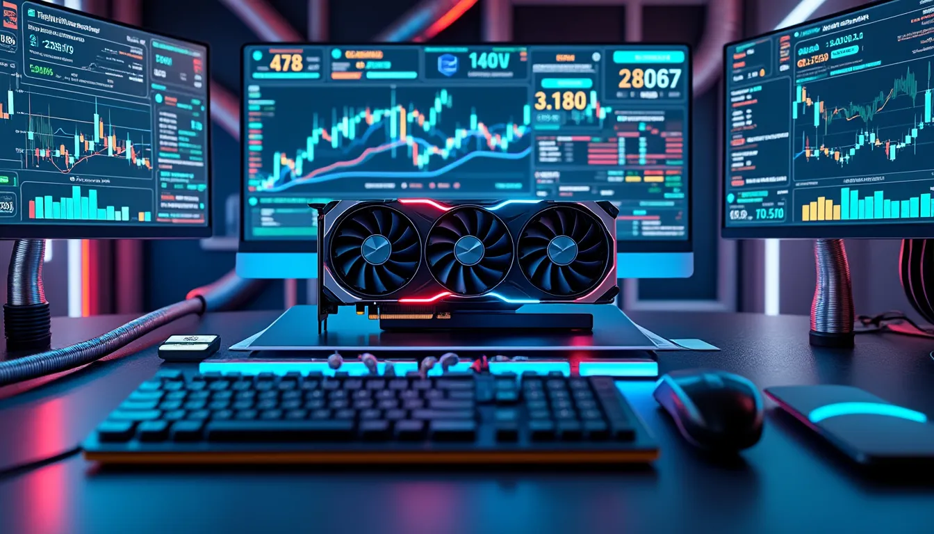 RTX 5080 mining : hashrate réel par algorithme et rentabilité en France