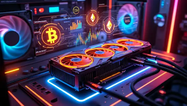 RX 9070 en minage : hashrate relevé, watts et seuil en €/kWh