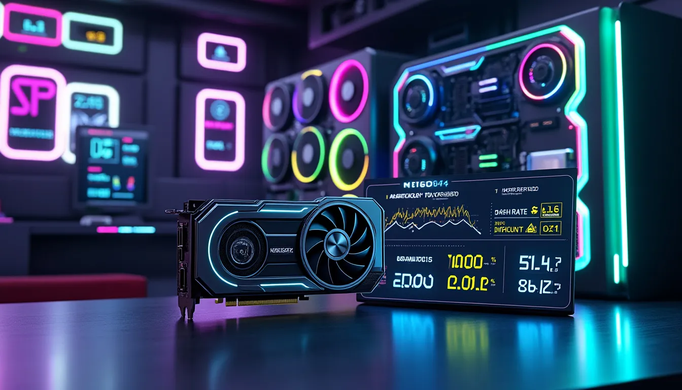 RX 9070 XT en minage : hashrate mesuré, bande passante et seuil de rentabilité
