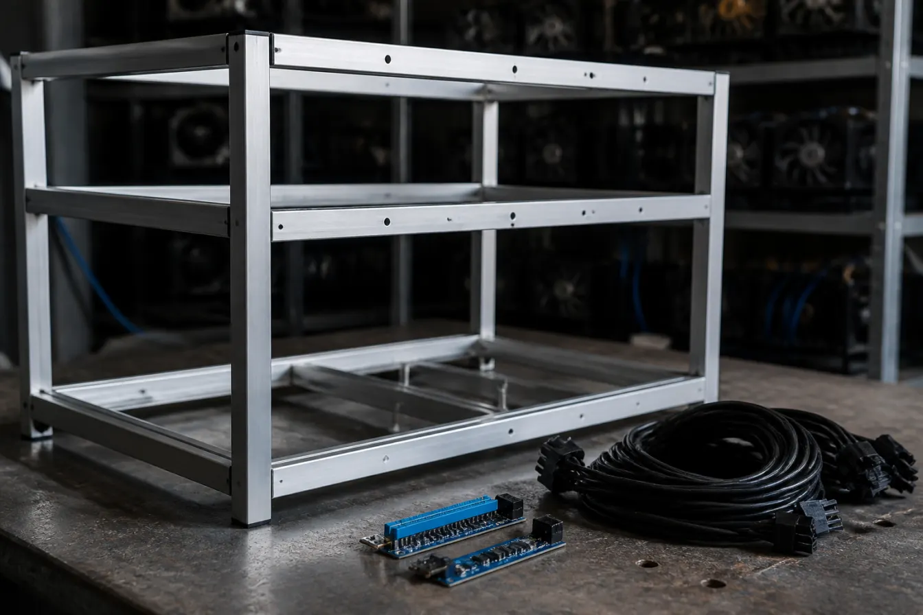 Accessoires d'un rig de minage : tout ce qui ne calcule pas